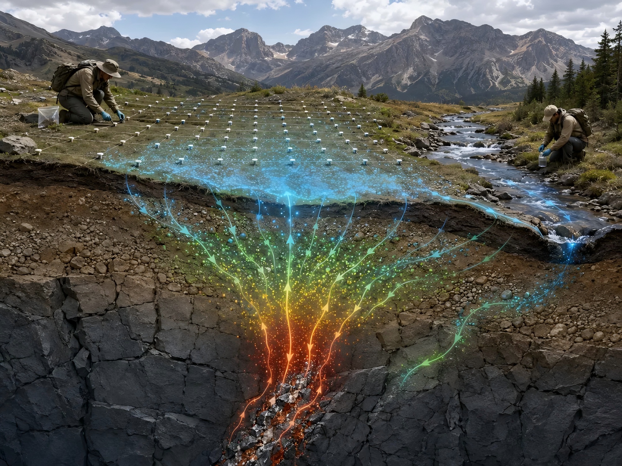 化探找物质，物探看空间：蓝星 AI 如何把异常变成找矿靶区？