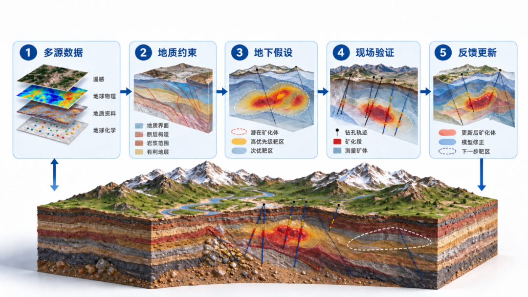AI 先缩小问题范围，再让地质工作集中验证