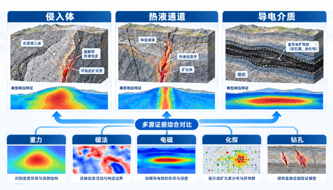 以多源证据检验竞争性地质假设